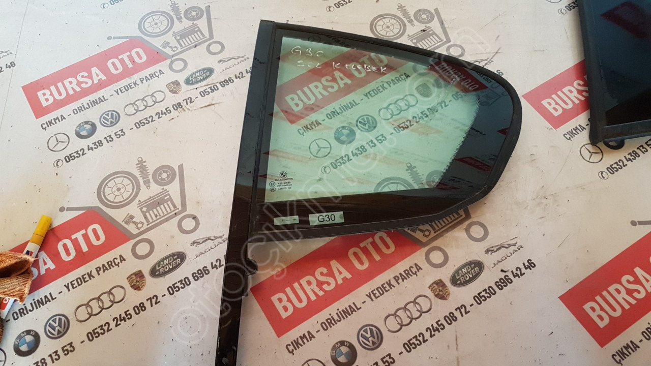 BMW G30 5 KASA SOL ARKA KELEBEK CAM ORJINAL SÖKME