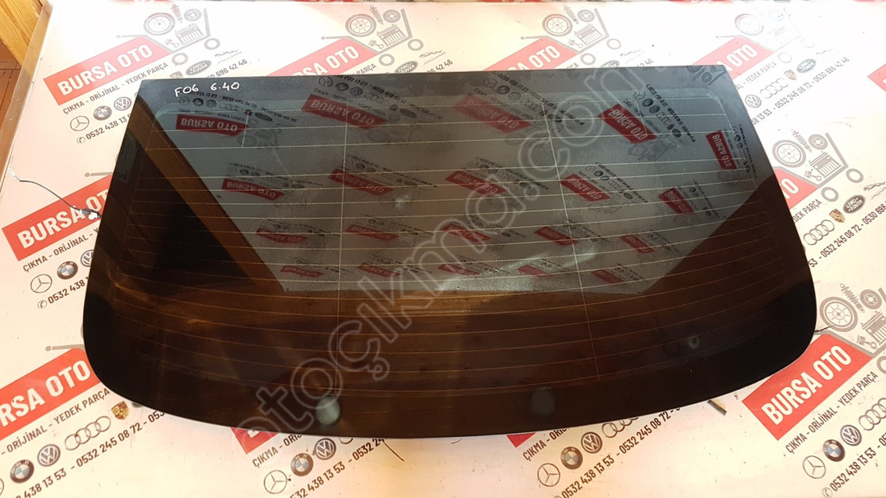 BMW F06 640 ARKA CAM ORJINAL SÖKME