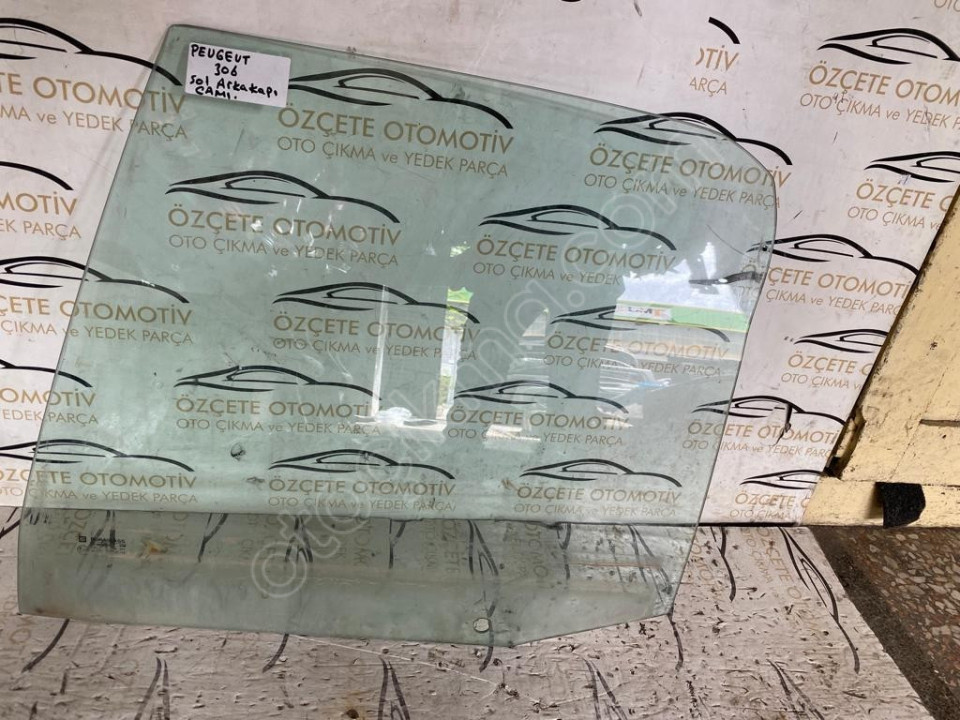PEUGEOT 306 SOL ARKA KAPI KELEBEK CAMI ORJİNAL ÇIKMA
