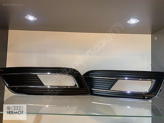 8K0807681K-8K0807682K AUDI A4 SİSLİ NİKELAJLI SİS IZGARASI