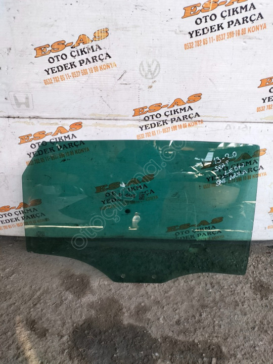 Seat Leon Çıkma Sağ arka kapı camı 2013-2020