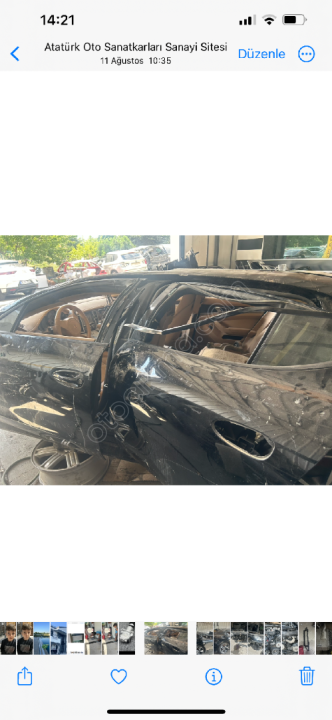 Porsche panemera 970 Sol arka kelebek camı