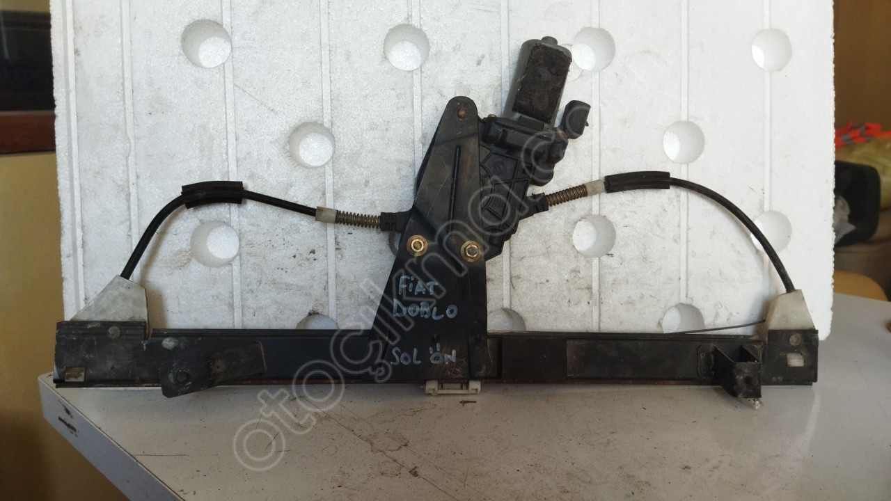 fiat doblo çıkma sol ön cam motoru ve krikosu