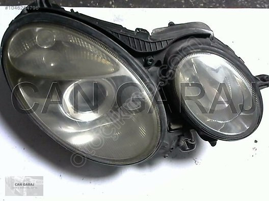 Mercedes W211 Makyajsız Xenonsuz Far Takımı Çıkma Orjin