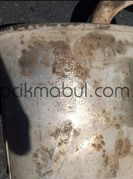 Toyota Corolla efsane kasa 1.6 arka egzoz