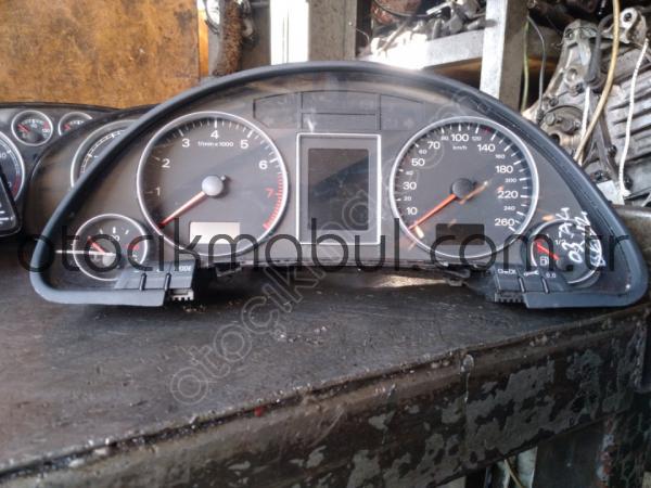 Audi a4 b6 gösterge saati çeşitleri orjinal çıkma