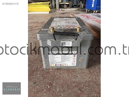 2 Adet Orjinal Çıkma Mercedes AMG Pure Lead AGM Akü