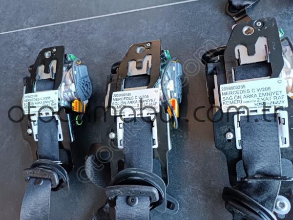 MERCEDES C W205 SOL ÖN EMNİYET KEMERİ 2058600184 2058600185