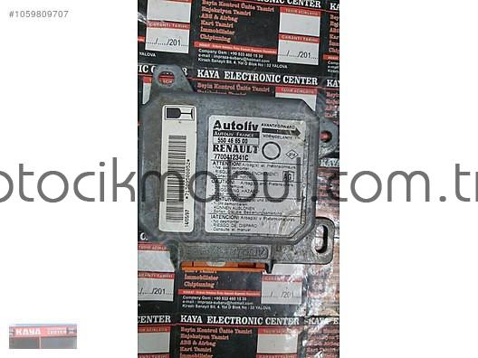 550466500 7700412341C RENAULT AİRBAG BEYNİ