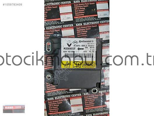 8201163304 DACİA DUSTER AİRBAG BEYNİ