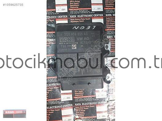 3Q0959655AS SKODA OCTAVİA AİRBAG BEYNİ