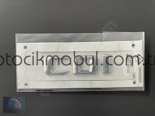 MERCEDES CDI ORJİNAL BAGAJ YAZISI