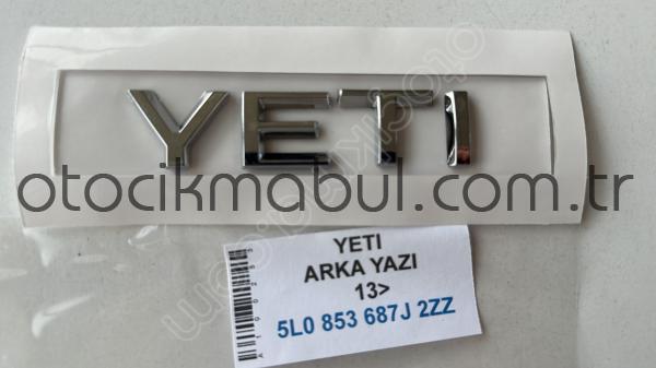 YETİ 2013- BAGAJ YAZISI