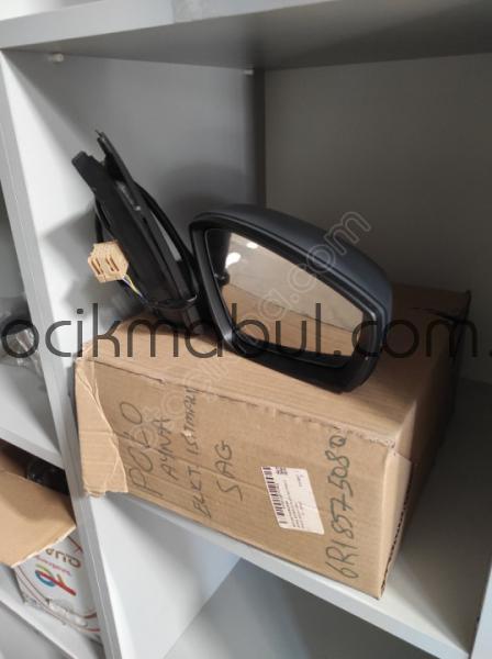 VOLKSWAGEN POLO SAĞ AYNA BÜYÜK FİŞ SIFIR OEM: 6R1857508Q