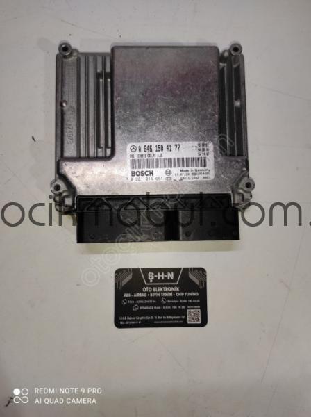 MERCEDES W209 MOTOR BEYNİ A6461504177 BOSCH NO: 0281014651