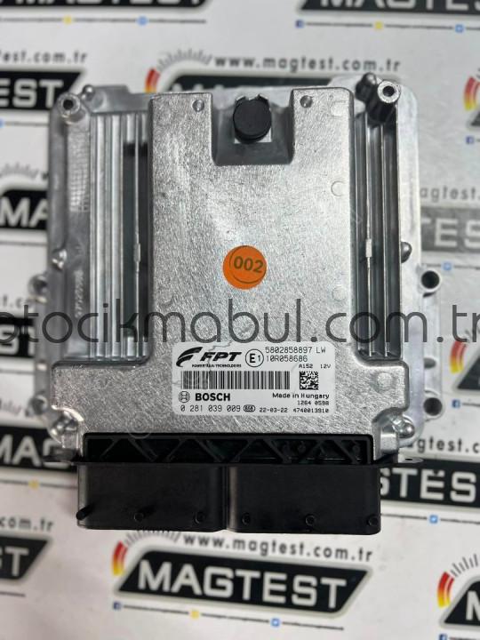 IVECO DAILY 2.3 5802858897 0281039009 ECU MOTOR MD1CS069