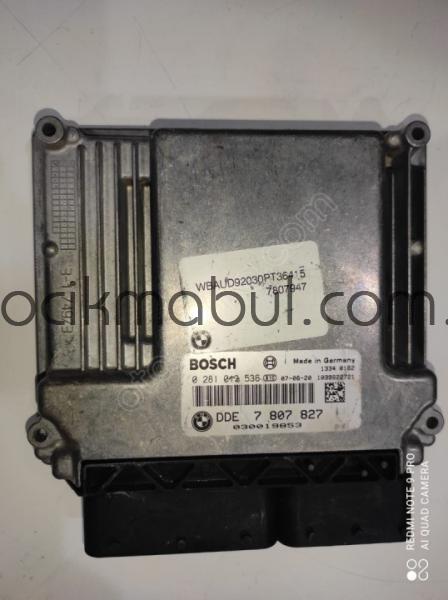 BMW MOTOR BEYNİ DDE 7 807 827 BOSCH NO: 0 281 013 536