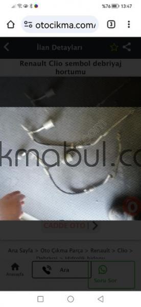 8200699129 Renault Clio sembol debriyaj hortumu