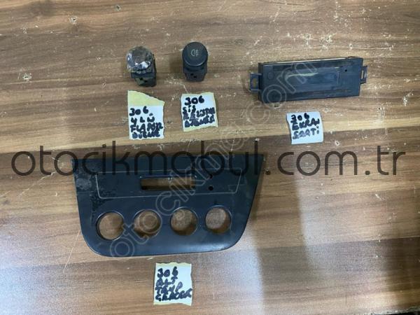 PEUGEOT 306 SİS DÜĞMESİ , PEUGEOT 306 REZİSTANS DÜĞMESİ