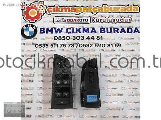 BMW 1 Serisi E87 Orijinal Sol Ön Cam Düğmesi Çıkma