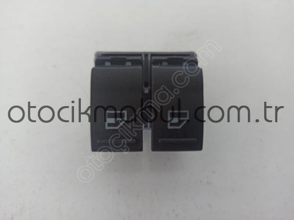 Transporter T5 - T6 Cam Açma Kapama Düğmesi Çiftli ((Sürücü)