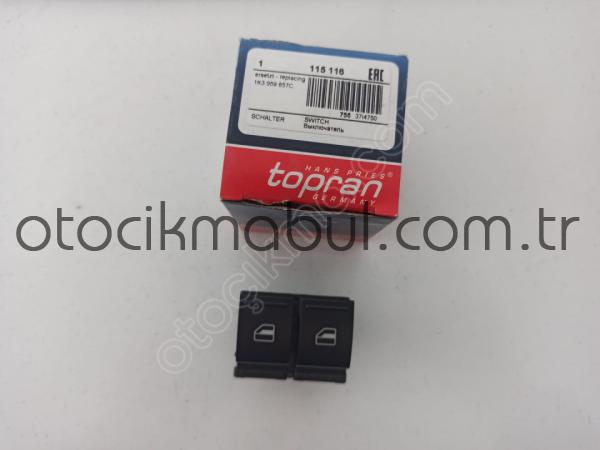 Volkswagen Touareg / Amarok / Polo Cam Anahtarı Sol İkili