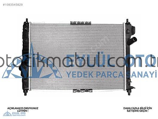 95227751 SU RADYATÖRÜ CHEVROLET AVEO T250/T255 1.2 16V 2009-