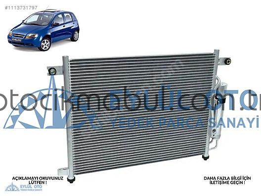 96539632 KLİMA RADYATÖRÜ CHEVROLET KALOS, AVEO 1.2, 1.4 2004