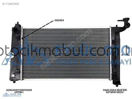 16400-0D210 SU RADYATÖRÜ TOYOTA COROLLA 1.4,1.6 WTI MANUEL 2