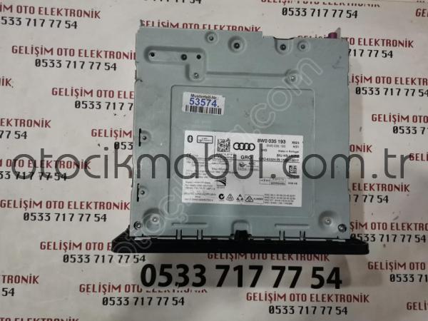 8W0035193 AUDİ A4 A5 Q5 NAVİGASYON SİSTEMİ KONTROL ÜNİTESİ
