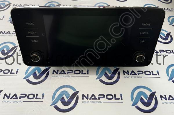 654035871B SKODA KAMİQ/RAPİD/SCALA TEYP EKRAN 2019/2023