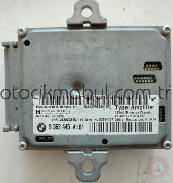 Aktif Ses Modülü 9362445, BMW F30 F31 AKTİF SES AMP