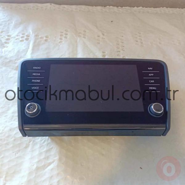 5E0919605M NAVİGASYON MULTİMEDYA OYNATICI EKRAN SKODA OCTAVİ