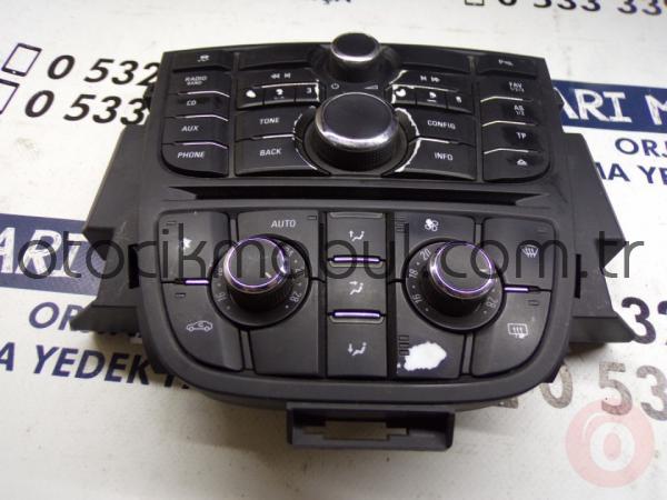 ÇIKMA OPEL ASTRA J 2009-2015 RADYO VE KLİMA  ÜNİTESİ