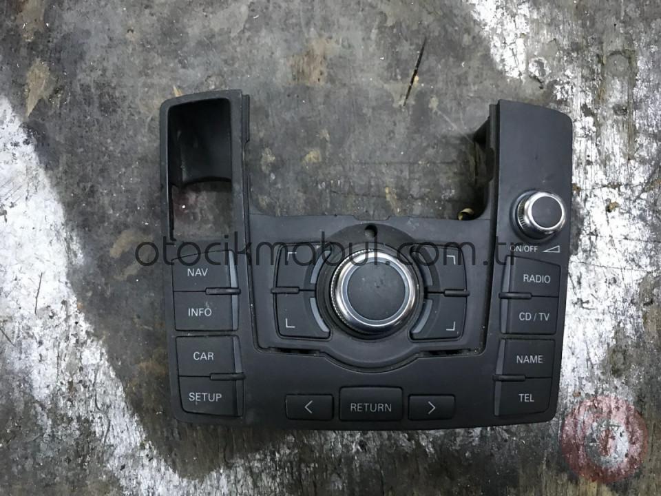 Q7 TEYP KUMANDA PANELI ORJINAL ÇIKMA 4L0820043F