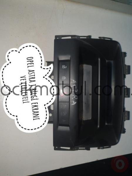 ÇIKMA OPEL ASTRA J BİLGİ EKRANI VE ÇERÇEVELİ