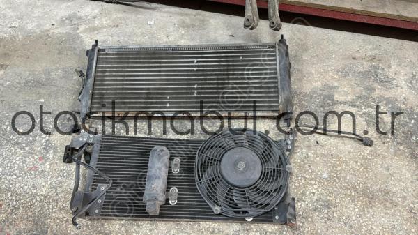 1997 OPEL CORSA B RADYATÖR GRUBU VE FAN ORJ ÇIKMA