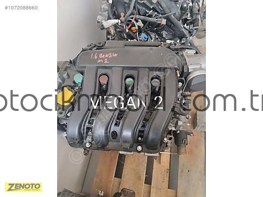MOTOR 1.6 16 VALF MEGAN 2 DÜŞÜK KM DE