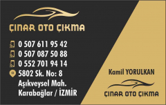 ÇINAR OTO ÇIKMA