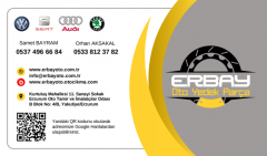 ERBAY OTO ÇIKMA YEDEK PARÇA