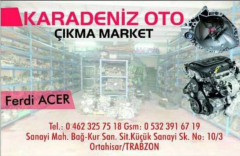 KARADENİZ OTO ÇIKMA MARKET